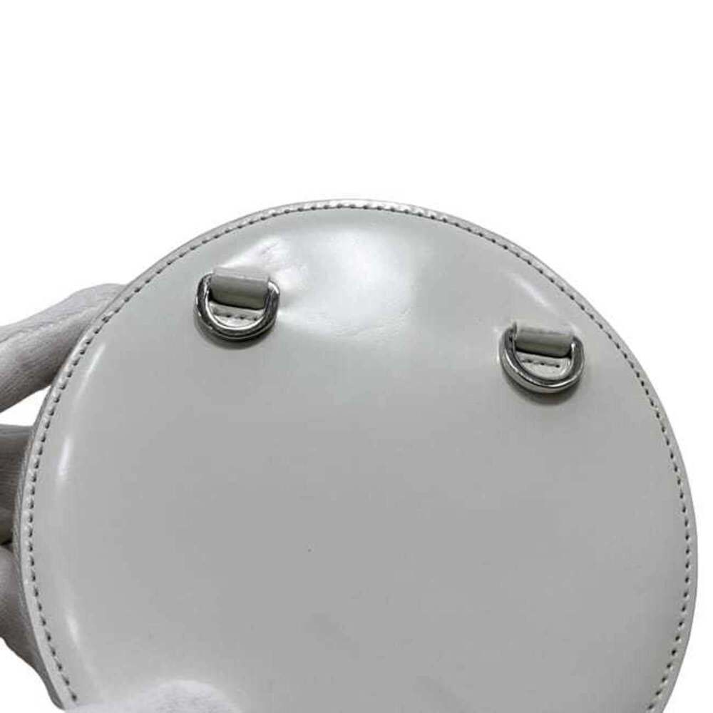 PRADA White Leather Pochette Shoulder Bag - Picture 10 of 11